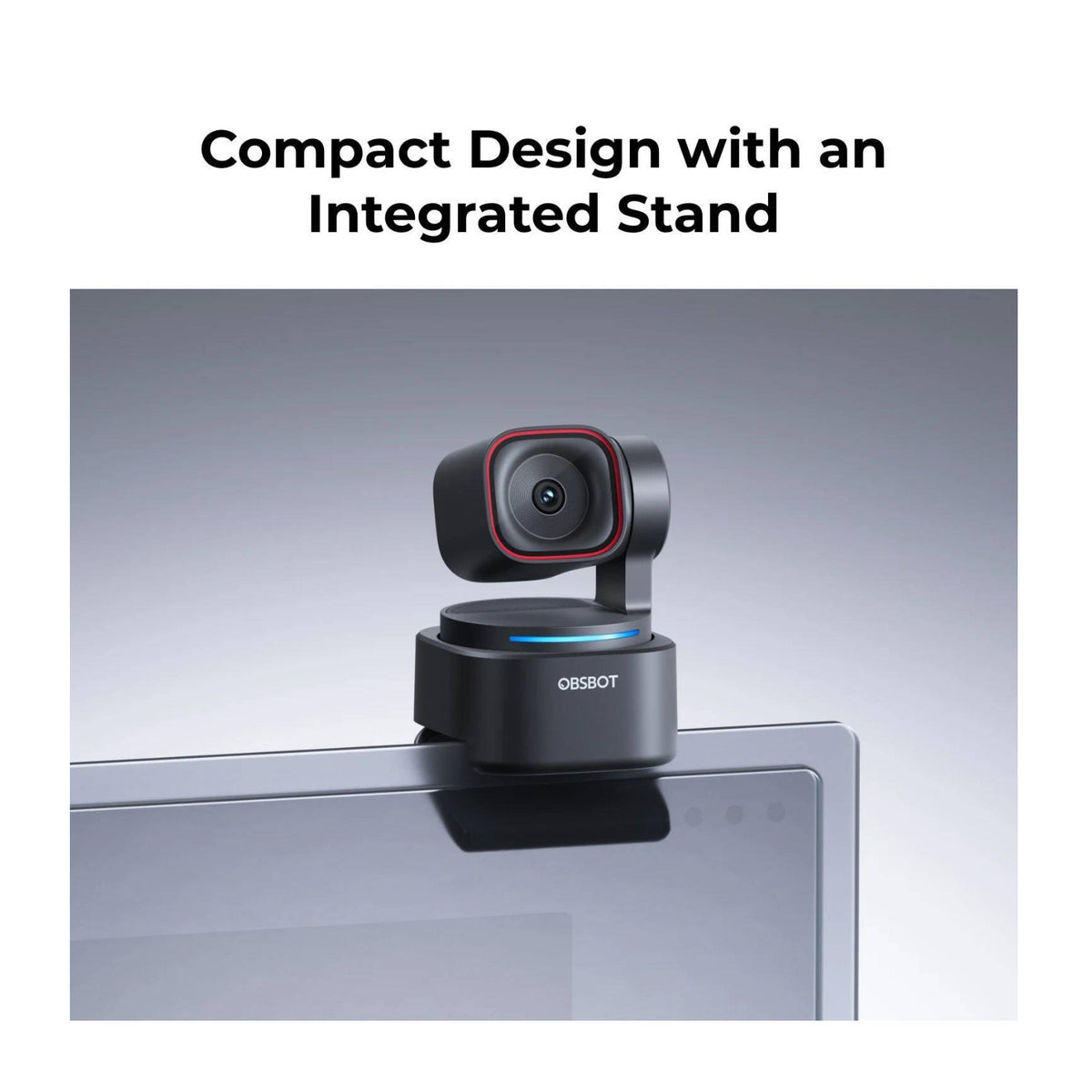 OBSBOT Tiny 3 Lite AI-Powered Spatial Audio 4K PTZ Lite Webcam (Open Box)