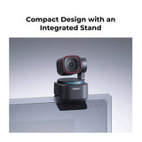 OBSBOT Tiny 3 Lite AI-Powered Spatial Audio 4K PTZ Lite Webcam (Open Box)