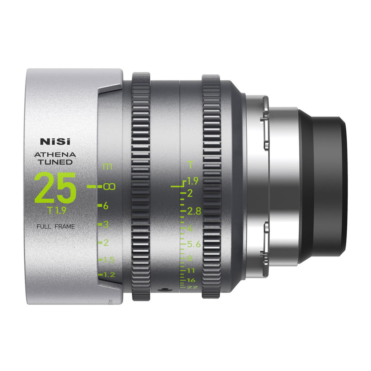 NiSi ATHENA Tuned Prime T2.4/1.9 Full-Frame 5-Lens Kit with Case (PL Mount)