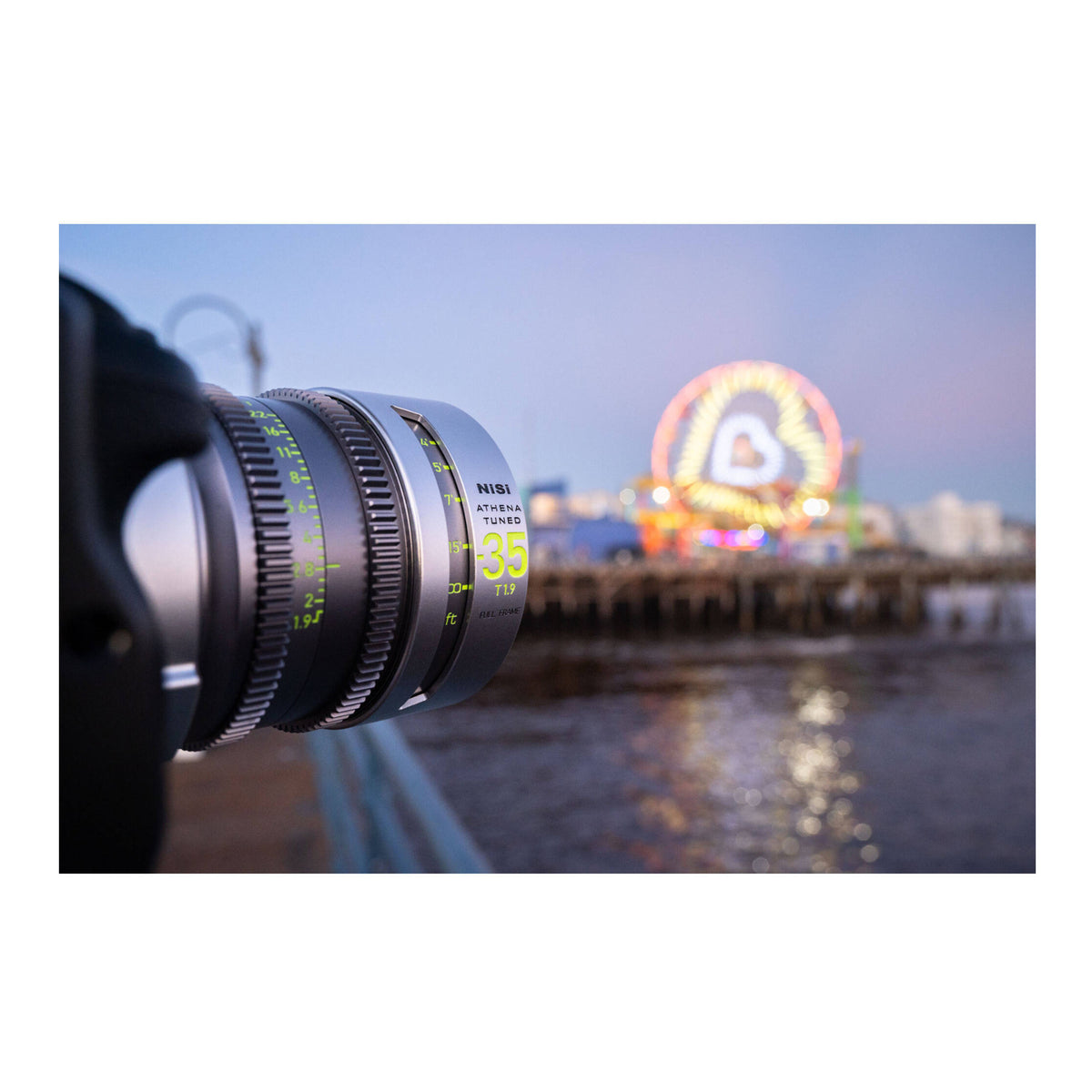 NiSi ATHENA Tuned Prime T2.4/1.9 Full-Frame 5-Lens Kit with Case (PL Mount)