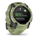 Garmin Instinct 3 50mm AMOLED GPS Smartwatch (Fern Green, Limited Edition)