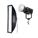 Amaran Ray 660W Full-Color COB Video Light with Light Box 30x120 Bundle