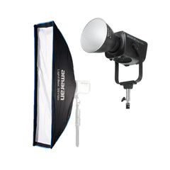 Amaran Ray 660W Full-Color COB Video Light with Light Box 30x120 Bundle