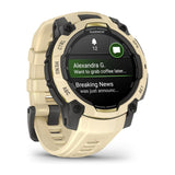 Garmin Instinct 3 45mm AMOLED GPS Smartwatch (Citrine, Limited Edition)