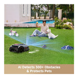 MOVA LiDAX Ultra 1000 Robot Lawn Mower - 360 3D LiDAR w/ AI Vision Auto-Mapping (Open Box)
