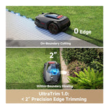 MOVA LiDAX Ultra 2000 Robot Lawn Mower - 360 3D LiDAR w/ AI Vision Auto-Mapping