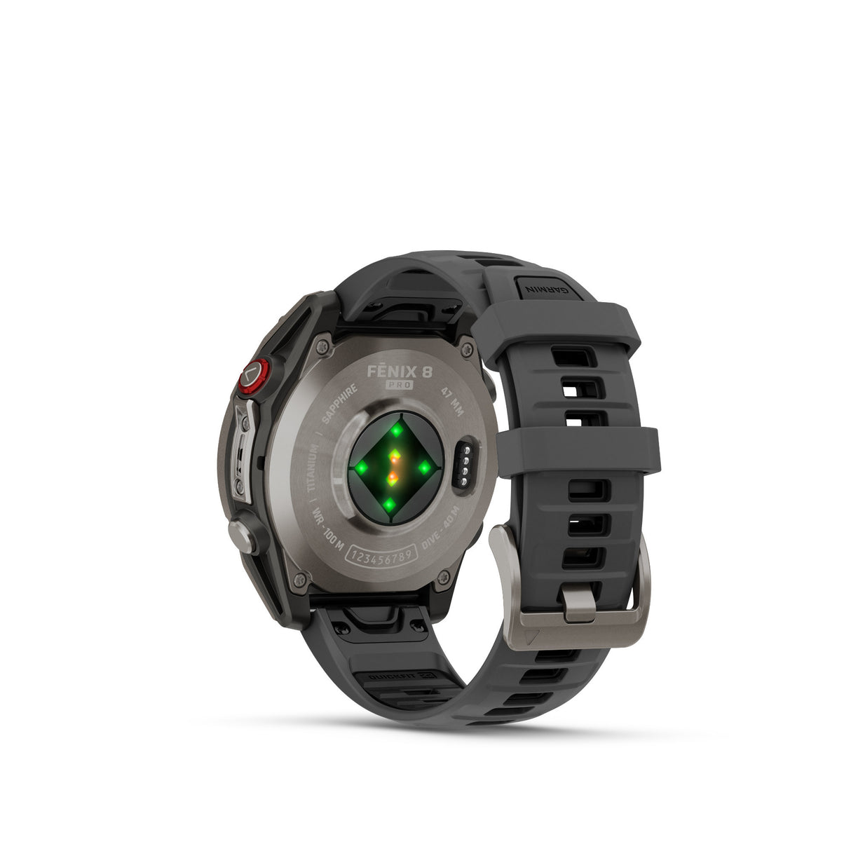 Garmin fenix 8 Pro Sapphire 47mm AMOLED (Titanium/Black) GPS Smartwatch Bundle