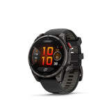Garmin fenix 8 Pro Sapphire 47mm AMOLED (Gray DLC Titanium) Smartwatch Bundle