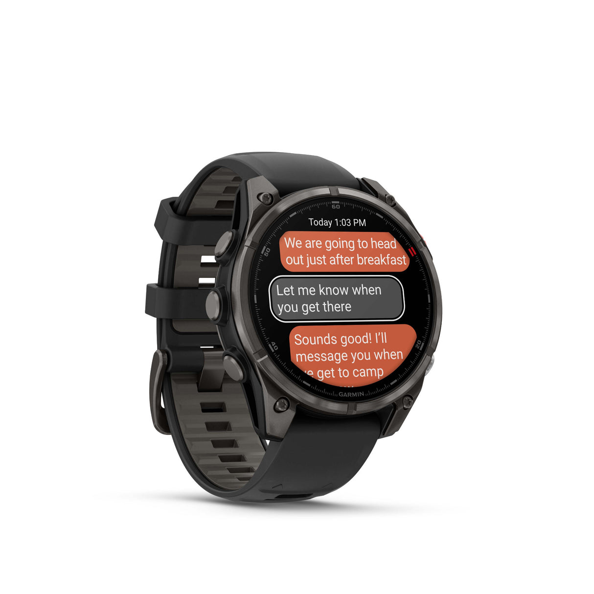 Garmin fenix 8 Pro Sapphire 47mm AMOLED (Gray DLC Titanium) Smartwatch Bundle