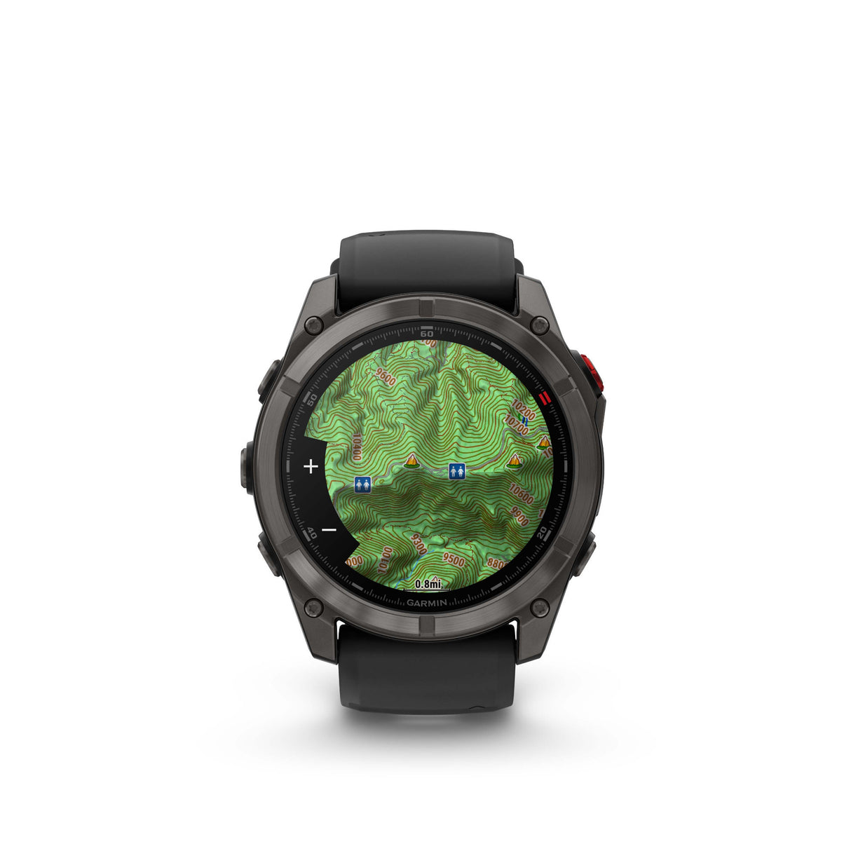 Garmin fenix 8 Pro Sapphire 51mm AMOLED (DLC Titanium/) GPS Smartwatch Bundle