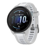 Garmin Forerunner 165 Music GPS Smartwatch (Whitestone) w/ Accessories Bundle