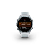 Garmin Forerunner 570 42mm (Cloud Blue/Whitestone) GPS Smartwatch with Earbuds