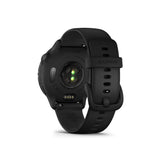 Garmin vivoactive 6 GPS Smartwatch (Slate with Black Band) with Erabuds Bundle