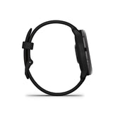 Garmin vivoactive 6 GPS Smartwatch (Slate with Black Band) with Erabuds Bundle