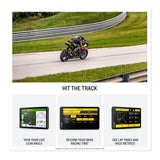 Garmin zmo XT3 4.7-Inch Motorcycle GPS Navigator Bundle with 128GB Memory Card
