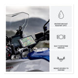 Garmin zmo XT3 4.7-Inch Motorcycle GPS Navigator Bundle with 128GB Memory Card