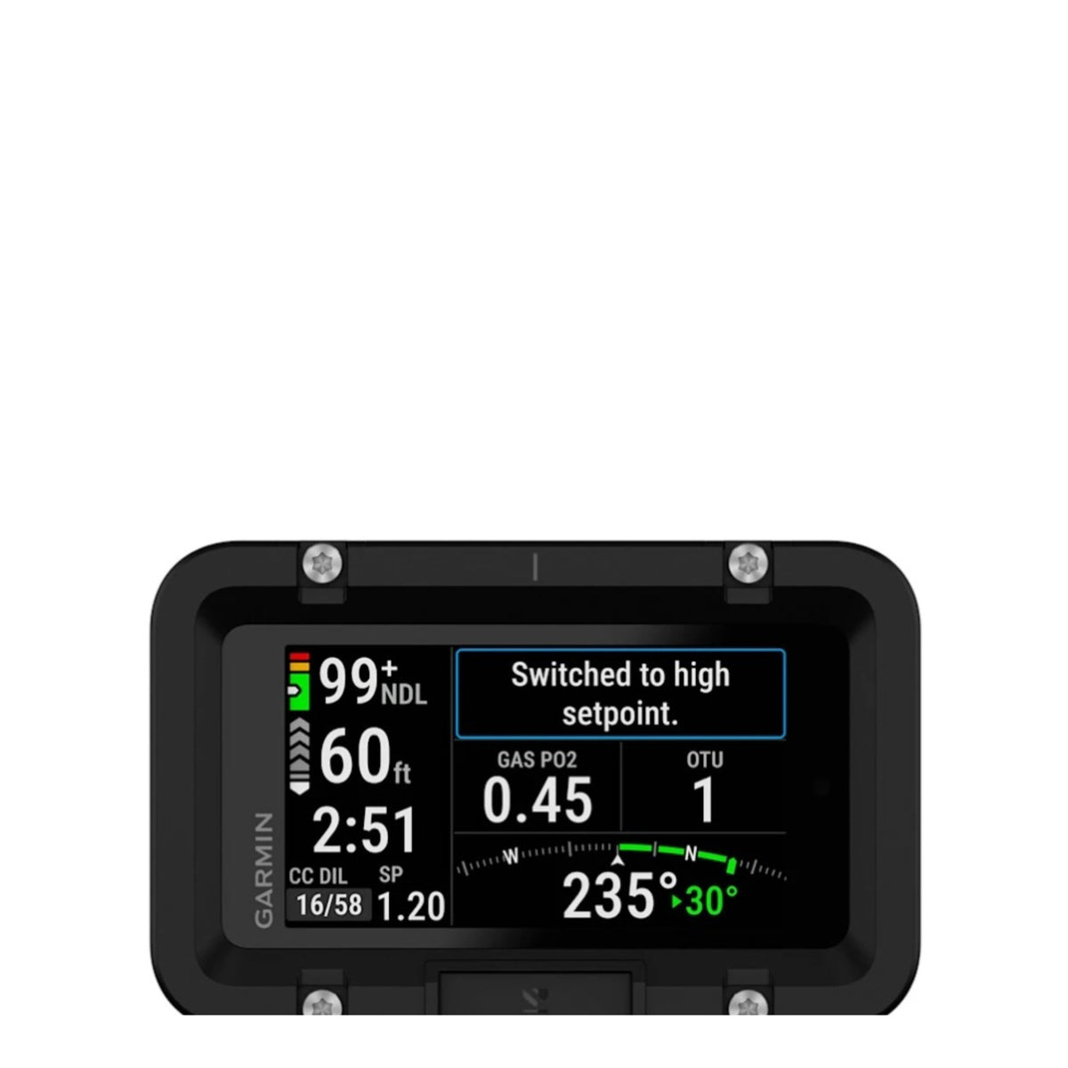 Garmin Descent X50i Premium Dive Computer (200m) with Descent T2 Transceiver and Hard Case Bundle