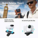 Insta360 GO Ultra Creator Bundle (Black) with 128GB Memory Card and Accessories