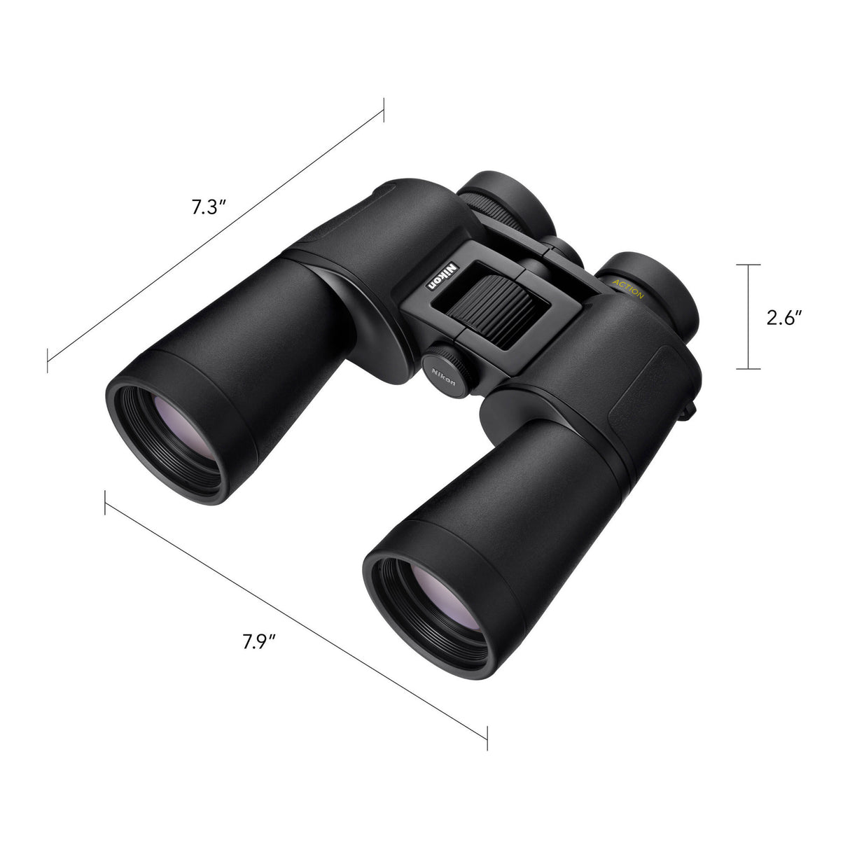 Nikon 16x50 Action Binoculars Bundle with Shoulder Bag and Accessories
