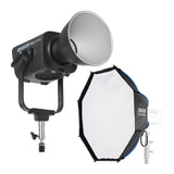 Amaran Ray 660W Full-Color COB Video Light with Octa Dome 90 Softbox Bundle