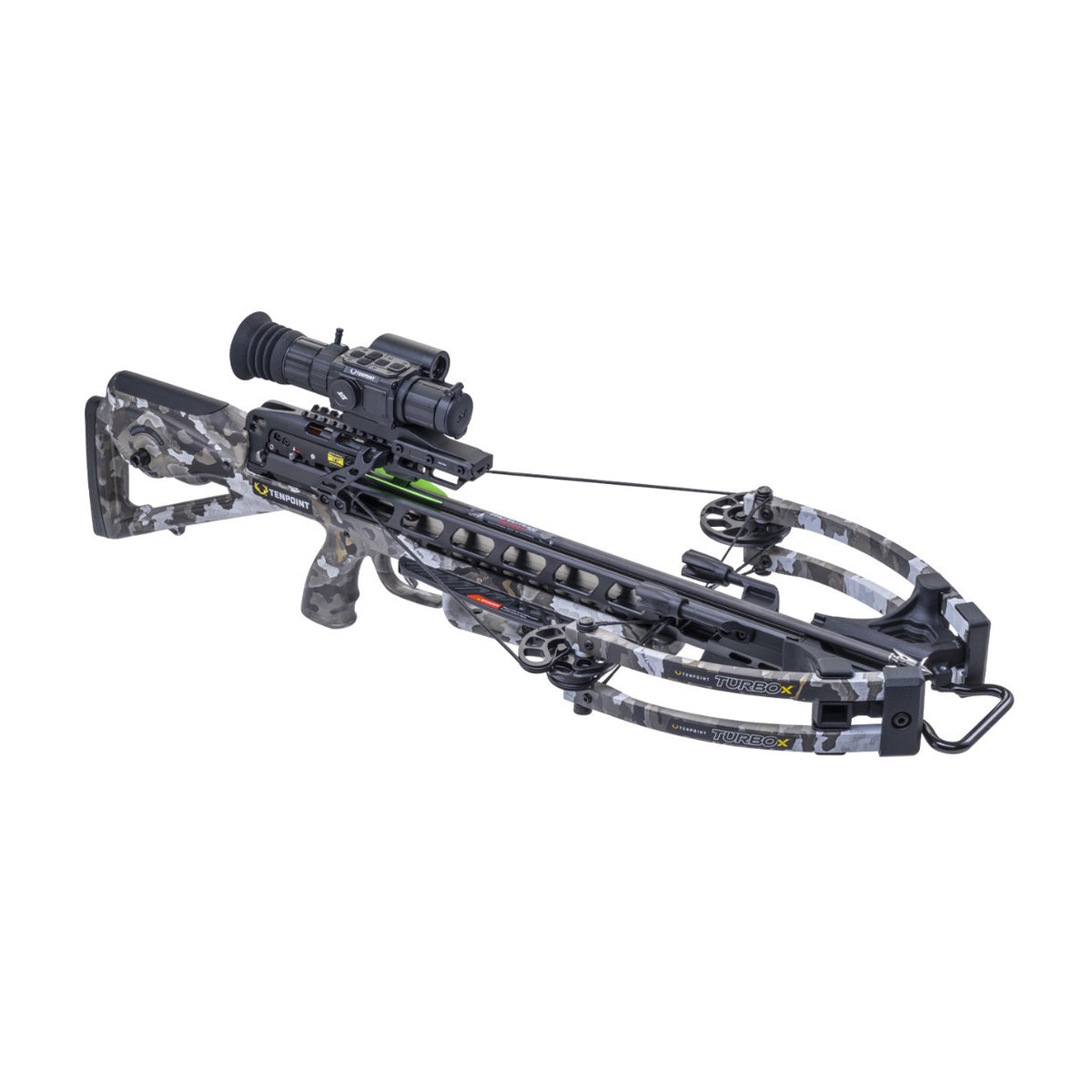 TenPoint Turbo X Vision HD3-12X Digital Rangefinding Crossbow Scope Bundle with Accessories