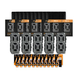 Spypoint Force-24MP Non-Cellular Trail Camera (10 Pack) Bundle with Accessories