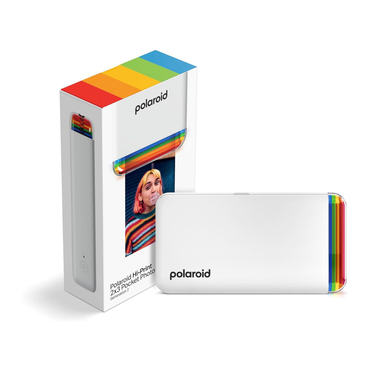 Polaroid Hi-Print 2x3 Generation 2 Bluetooth Pocket Photo Printer (White)