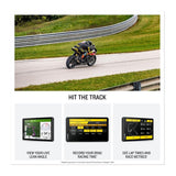 Garmin zmo XT3 4.7 Inch Motorcycle GPS Navigator with 128GB Card & Case Bundle
