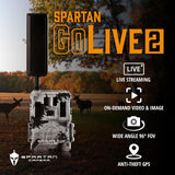 Spartan GoLive2 4G/LTE Trail Camera with 80ft Detection Range (Spartan Areus)