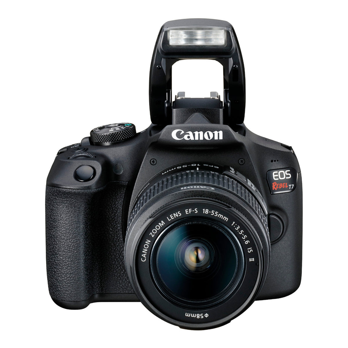 Canon EOS Rebel T7 DSLR Camera and EF-S 18-55mm IS II Lens Kit (Open Box)