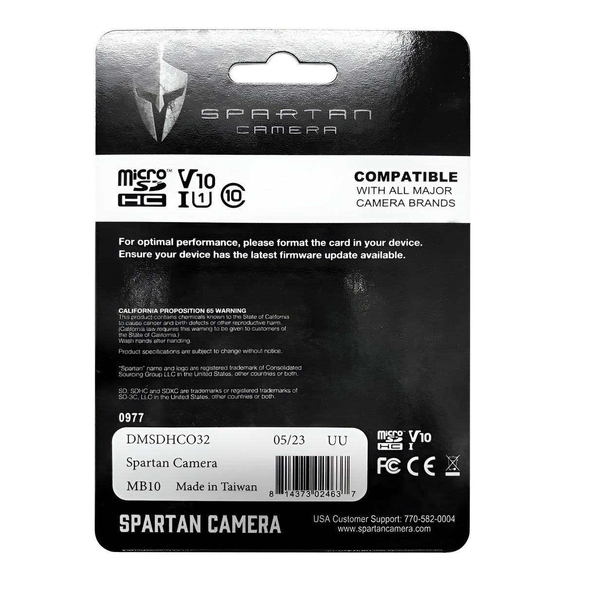 Spartan 32GB Micro SD Card for GoLive2, GoLive3, Eclipse and Lumen Trail Cameras