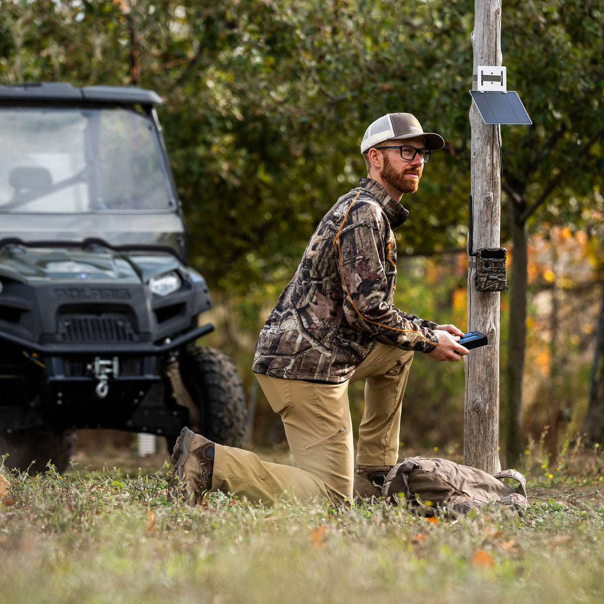 Yellowstone Y2 4G-LTE Cellular Trail Camera (4-Pack) Bundle with Accessories