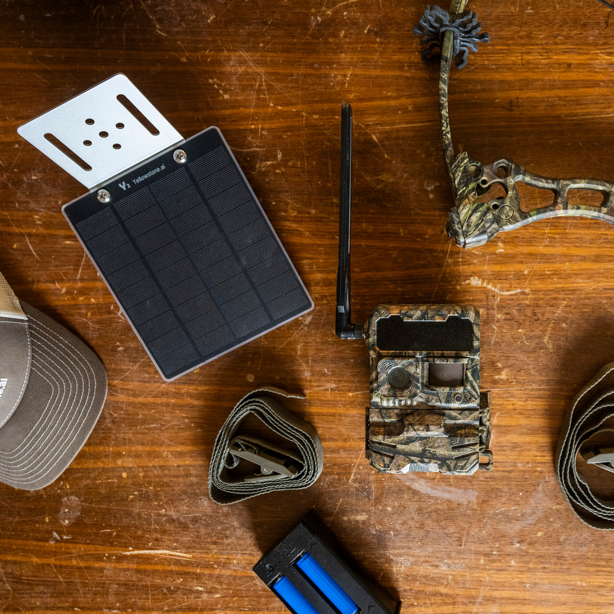 Yellowstone Y2 4G-LTE Cellular Trail Camera (10-Pack) Bundle with Accessories