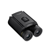 Nikon Trailblazer II 10x25 Compact Binoculars (Black) with Accessories Bundle