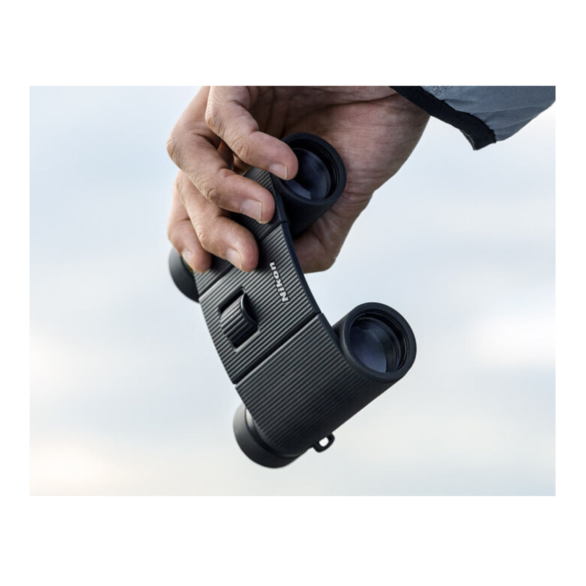 Nikon Trailblazer II 8x25 Compact Binoculars (Black) with Accessories Bundle