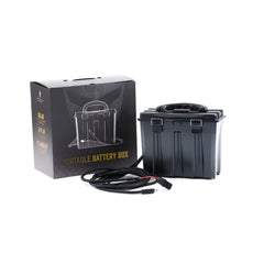 Spartan Corrosion-resistant 12V SLA Battery Box with Output/Solar Dual Cable