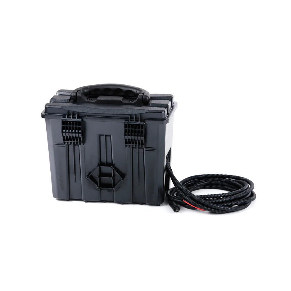 Spartan Corrosion-resistant 12V SLA Battery Box with Output/Solar Dual Cable (Open Box)