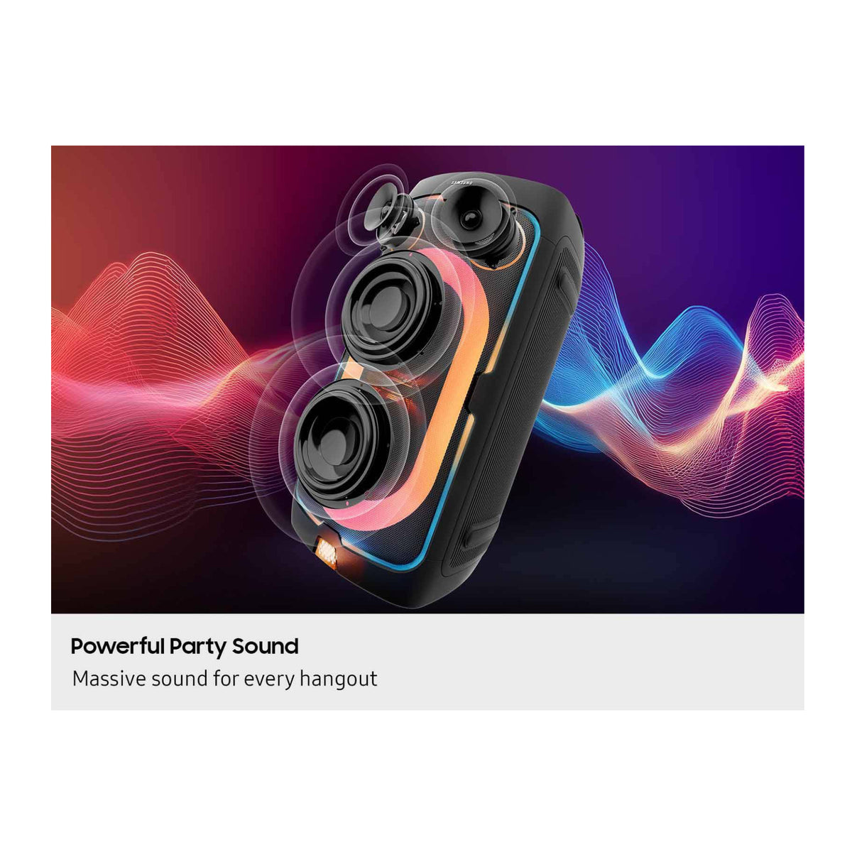 Samsung ST40F Sound Tower Portable Bluetooth Party Speaker with Built-In Battery (Open Box)