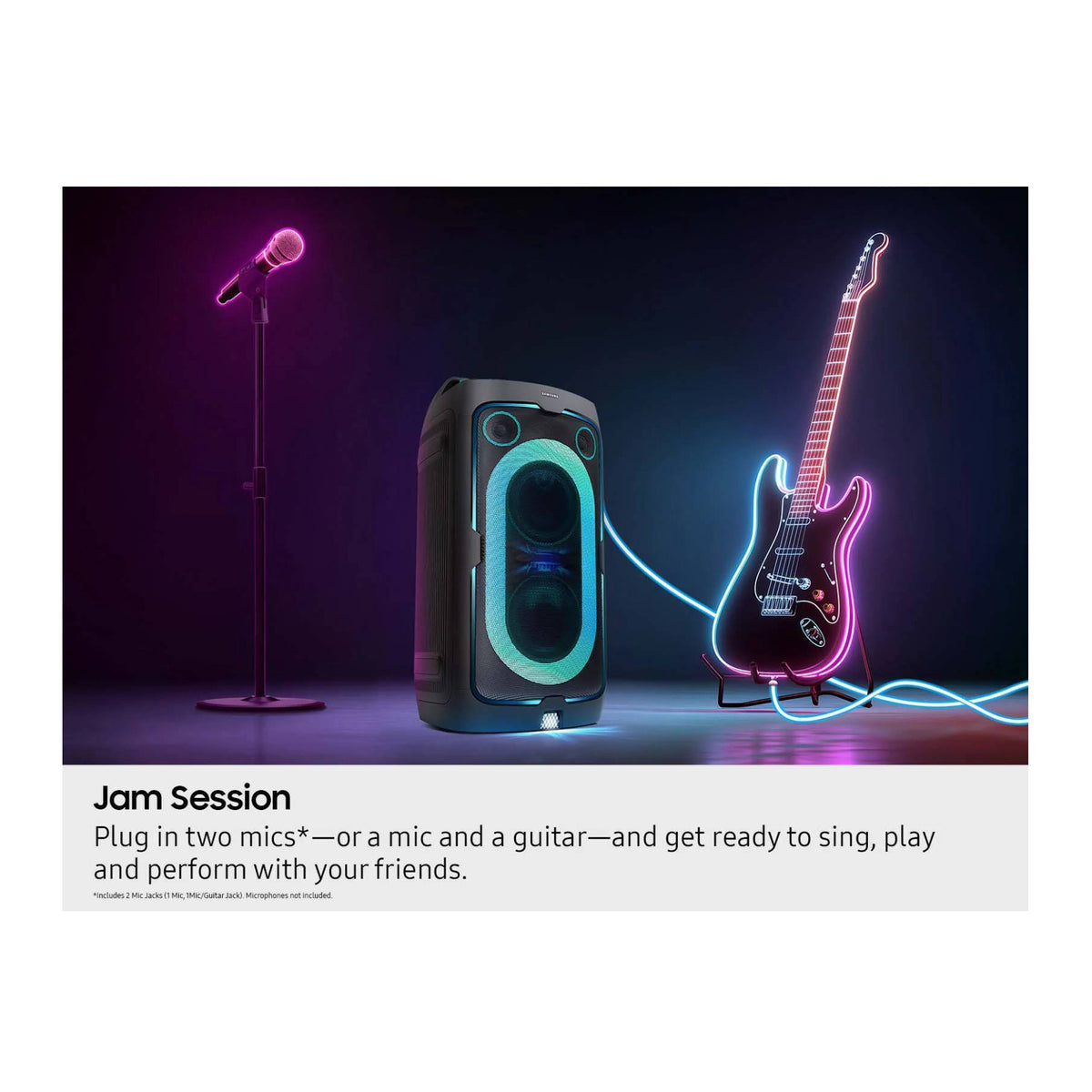 Samsung ST40F Sound Tower Portable Bluetooth Party Speaker with Built-In Battery (Open Box)