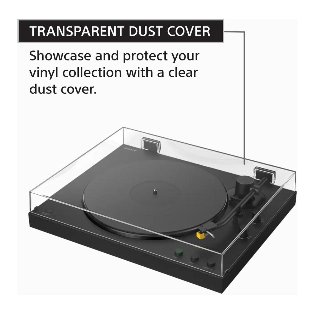 Sony PS-LX5BT Full Auto Premium Wireless Bluetooth Turntable (2026 Model) (Open Box)