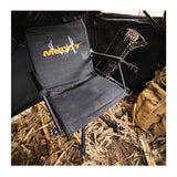 MUDDY Outdoors Swivel Ground Seat with Adjustable Legs 360 Degree Hunting Chair