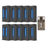 Yellowstone Y2 Power Charging Accessory (10 Pack) Bundle with Card Reader