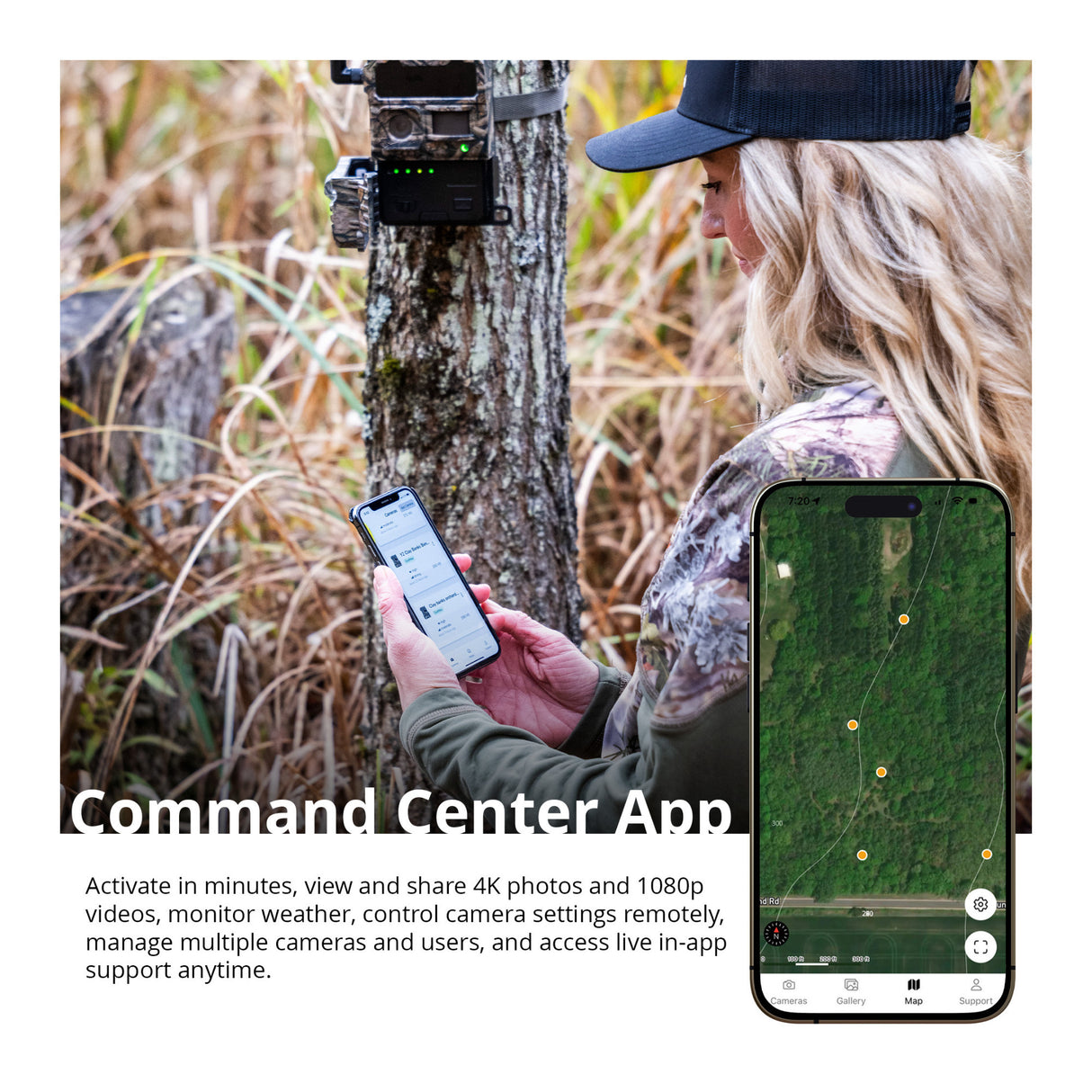 Yellowstone Y2 Cellular Trail Camera Bundle with High-Speed Card Reader, and Accessories (10-Pack)