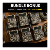 Yellowstone Y2 Cellular Trail Camera Bundle with High-Speed Card Reader, and Accessories (10-Pack)