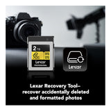Lexar 2TB Professional GOLD CFexpress 4.0 Type B Memory Card