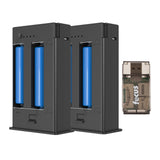 Yellowstone Y2 Power Charging Accessory (2 Pack) Bundle with Card Reader