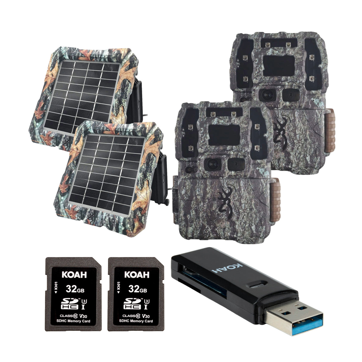 Browning Trail Cameras Strike Force Pro DCL Nano 26MP Trail Camera Bundle