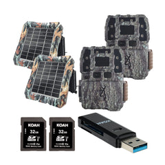 Browning Trail Cameras Strike Force Pro DCL Nano 26MP Trail Camera Bundle