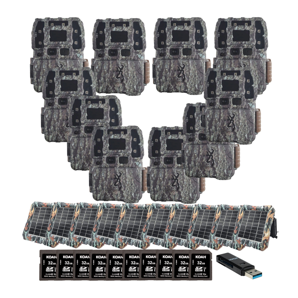 Browning Trail Cameras Strike Force Pro DCL Nano 26MP Trail Camera Bundle