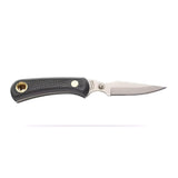 Knives Of Alaska 00012FG Light Hunter Combo Set with Leather Sheath (Black)